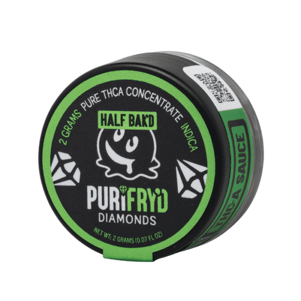Half Bak'd Purifry'd THCA Diamond Dabs 2G - Image 4