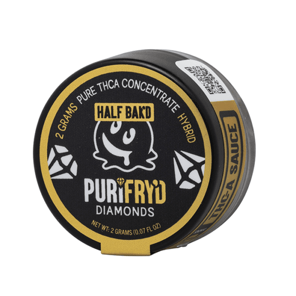 Half Bak'd Purifry'd THCA Diamond Dabs 2G - Image 3
